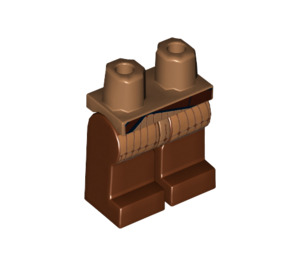LEGO Chair moyenne foncée Skiff Garder Minifigure Hanches et jambes (3815 / 31489)