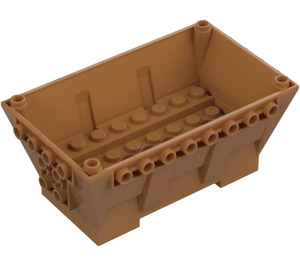 LEGO Středně tmavá tělová Skip 6 x 10 x 3.33 (3559)