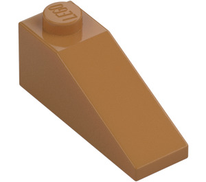 LEGO Medium Dark Flesh Slope 1 x 3 (25°) (4286)