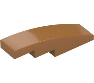 LEGO Medium Dark Flesh Slope 1 x 4 Curved (11153 / 61678)