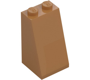 LEGO Beige Moyennement Foncé Pente 2 x 2 x 3 (75°) (Tenons solides) (98560)