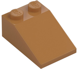 LEGO Medium Dark Flesh Slope 2 x 3 (25°) with Rough Surface (3298)