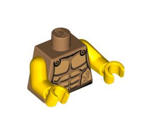 LEGO Mittleres dunkles Fleisch Spartan Warrior Torso (973 / 88585)