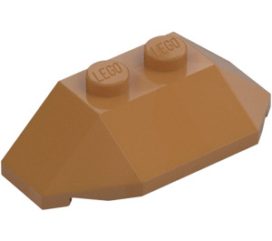 LEGO Medium Dark Flesh Wedge 2 x 4 Triple (47759)