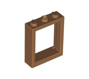 LEGO Medium Dark Flesh Window Frame 1 x 3 x 3 (51239)