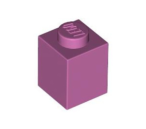 LEGO Medium Dark Pink Brick 1 x 1 (3005 / 30071)