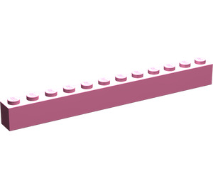 LEGO Rose moyen foncé Brique 1 x 12 (6112)