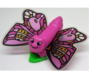 LEGO Medium Dark Pink Butterfly with Face (23285 / 42498)