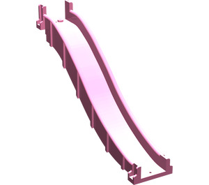 LEGO Medium Dark Pink Fabuland Slide (4876)