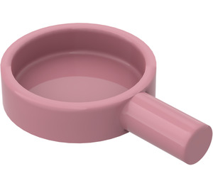 LEGO Medium Dark Pink Minifig Frypan (4528)