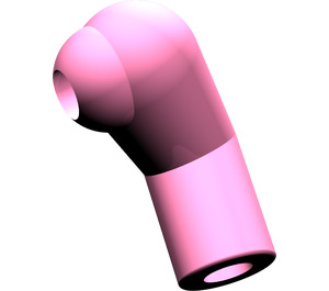 LEGO Medium Dark Pink Minifigure Left Arm (3819)