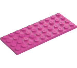 LEGO Medium donkerroze Plaat 4 x 10 (3030)