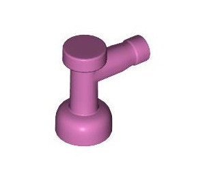LEGO Medium Dark Pink Tap 1 x 1 with Hole in End (4599)