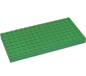 LEGO Medium Groen Steen 8 x 16 (4204 / 44041)