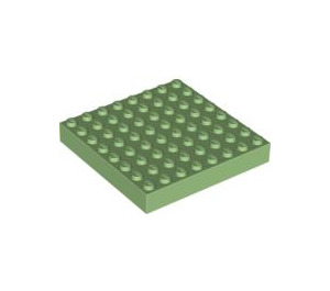 LEGO Vert moyen Brique 8 x 8 (4201 / 43802)
