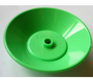 LEGO Medium groen Dish 5 x 5 (6942)