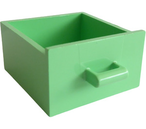 LEGO Medium Green Drawer (6198)