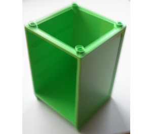 LEGO Medium Green Scala Cabinet / Cupboard 6 x 6 x 7 2/3 (6874)