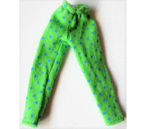 LEGO Medium Green Scala Clothes Female Pants with Blue Dots