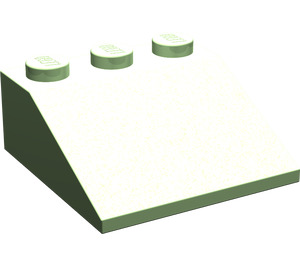 LEGO Medium Green Slope 3 x 3 (25°) (4161)
