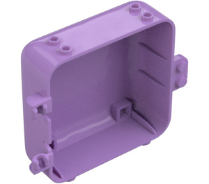 LEGO Medium Lavender Box 3 x 8 x 6.7 with Female Hinge (64454)