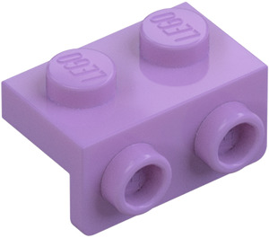 LEGO Mittlerer Lavendel Halterung 1 x 2 - 1 x 2 (99781)