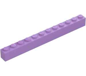 LEGO Medium lavendel Steen 1 x 12 (6112)