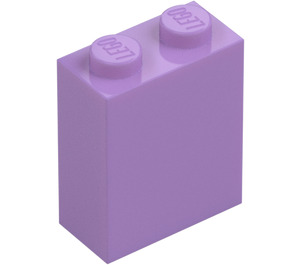 LEGO Medium Lavender Brick 1 x 2 x 2 with Inside Stud Holder (3245)