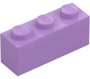 LEGO Mittlerer Lavendel Stein 1 x 3 (3622 / 45505)