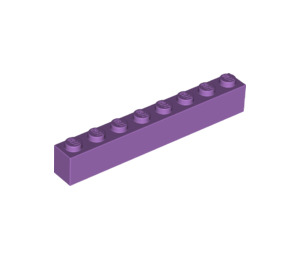 LEGO Medium Lavender Brick 1 x 8 (3008)