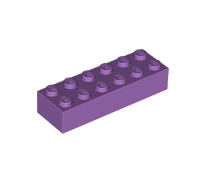 LEGO Mittlerer Lavendel Backstein 2 x 6 (2456 / 44237)