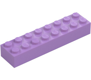 LEGO Středně levandulová Kostka 2 x 8 (3007 / 93888)