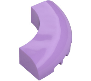 LEGO Medium Lavender Brick 5 x 5 Round Corner (7033 / 24599)