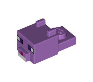 LEGO Medium Lavender Cat Head (76996)