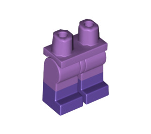 LEGO Mittlerer Lavendel Crayon Girl Minifigure Hüften und Beine (3815 / 21019)