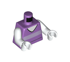 LEGO Mittlerer Lavendel Daisy Duck Minifig Torso (973 / 76382)