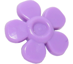 LEGO Mittlerer Lavendel Blume mit Smooth Blütenblätter (93080)