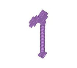 LEGO Medium Lavender Minecraft Hoe (3129)