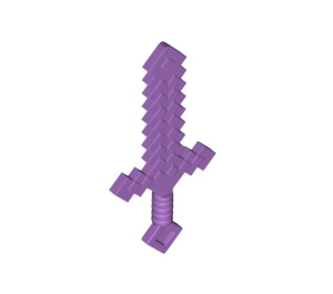 LEGO Mittlerer Lavendel Minecraft Schwert (18787)