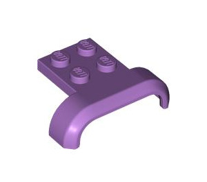 LEGO Mittlerer Lavendel Kotflügel Platte 2 x 2 mit Shallow Rad Bogen (28326)
