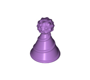 LEGO Medium lavendel Party Hoed (24131)
