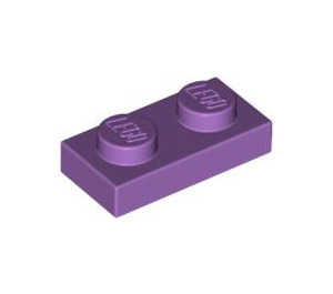 LEGO Mittlerer Lavendel Platte 1 x 2 (3023 / 28653)