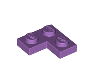 LEGO Lavande moyenne assiette 2 x 2 Coin (2420)