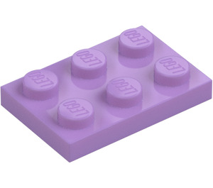 LEGO Medium lavendel Plaat 2 x 3 (3021)