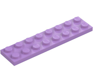 LEGO Medium Lavender Plate 2 x 8 (3034)