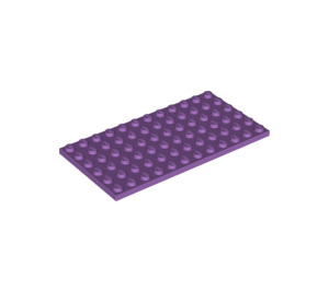 LEGO Medium Lavender Plate 6 x 12 (3028)