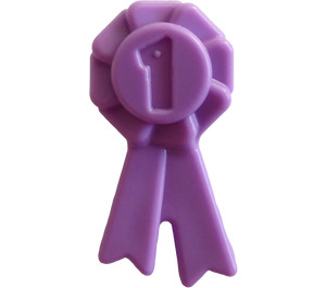 LEGO Średnia lawenda Rosette Ribbon No. 1 (92355)