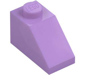 LEGO Medium Lavender Slope 1 x 2 (45°) (3040 / 6270)