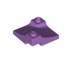 LEGO Mittlerer Lavendel Steigung 1 x 3 x 3 Doppelt Curve (73682)