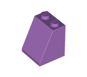 LEGO Medium lavendel Helling 2 x 2 x 2 (65°) met buis aan de onderzijde (3678)